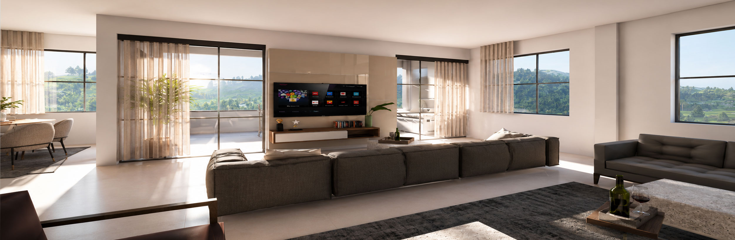 Villa Fashkour Living Room