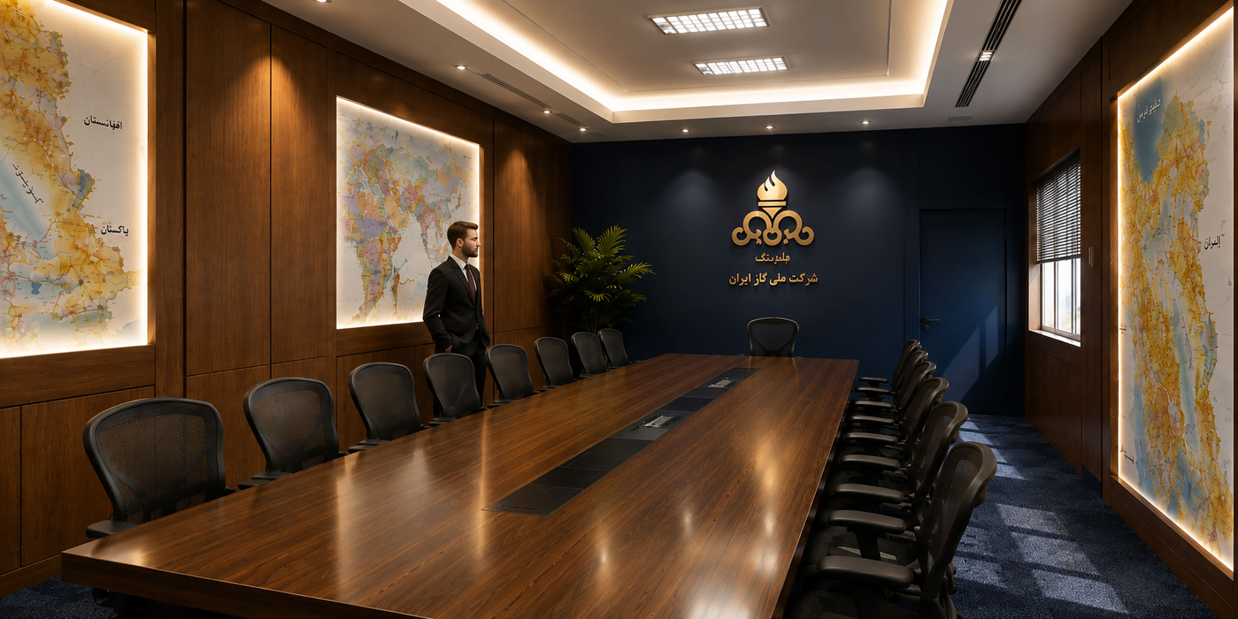 Management Room and VIP Lounge for the National Iranian