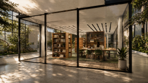 Central Library of the Ministry of Energy — concept view 3