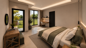 Bedroom at Villa TIKA