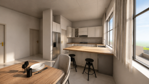 Kitchen at Villa Fashkour
