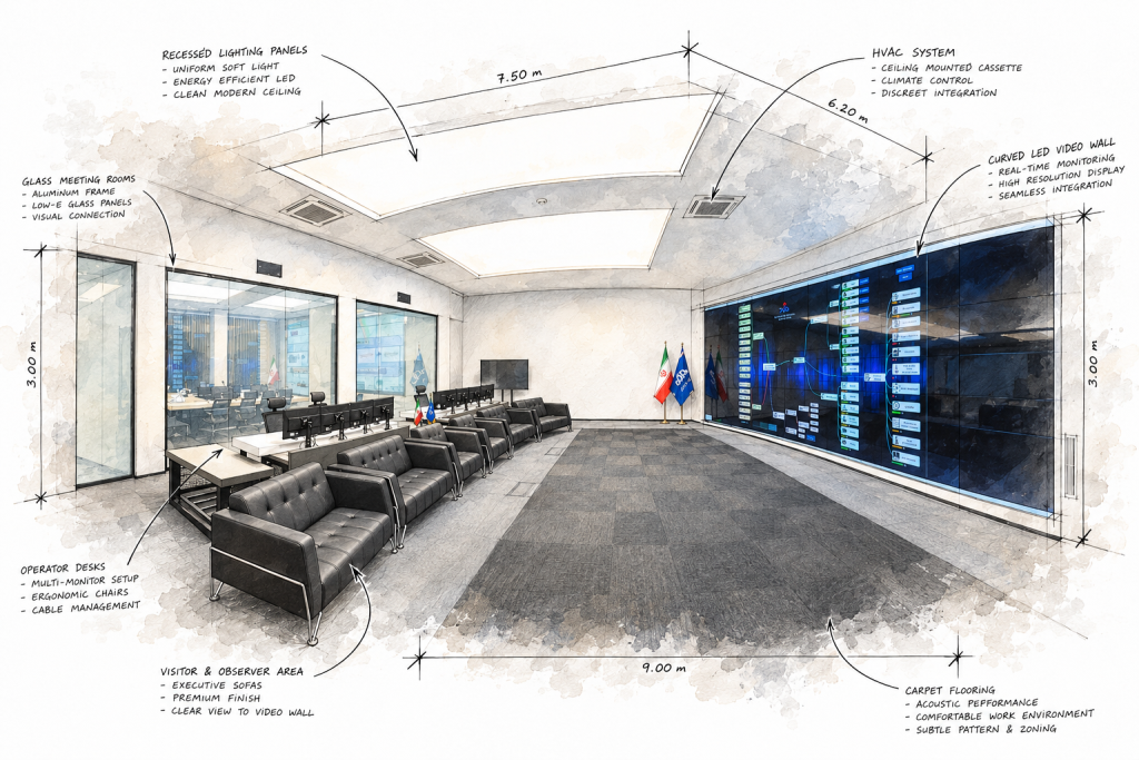 CAOA control room design